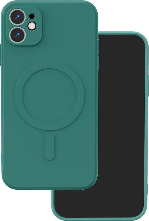 Produktbild OEM Simple Color Mag Hülle für iPhone 11 dunkelgrün (Apple iPhone 11)