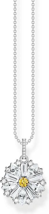 Immagine prodotto Thomas Sabo Halskette mit Anhänger Blume Lovely Daisy Silber (Argento 925, 40 cm)