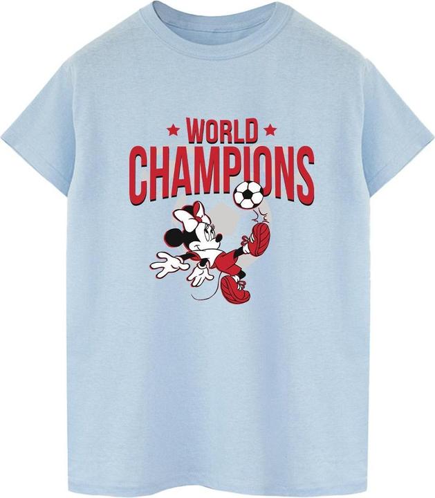 Immagine prodotto Disney Minnie Mouse World Champions Maglietta Uomo (L)