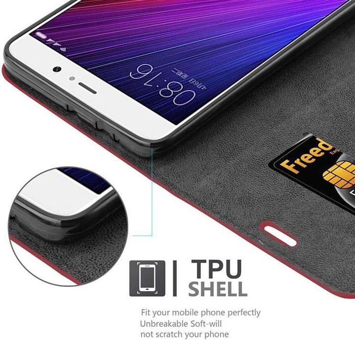 Productafbeelding Cadorabo Boek Onzichtbare Magneethoes (Xiaomi Mi 5s Plus)