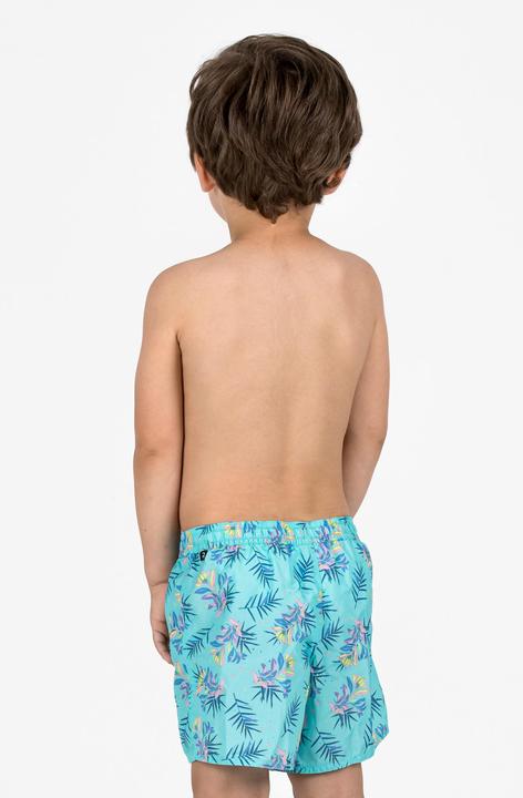 Produktbild Olaian Boardshorts Jungen 100 Palm türkis (5, 6)