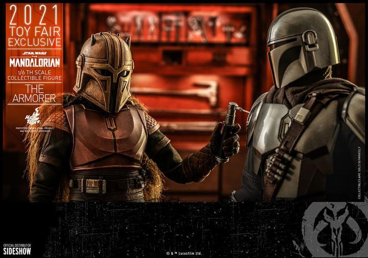 Produktbild Hot Toys Star Wars - The Mandalorian "The Armorer" 2021 Toy Fair Exclusive 1/6 Actionfigur