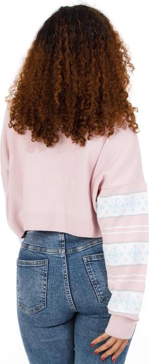 Actual product image Barbie Womens/Ladies Logo Cropped Jumper (M)