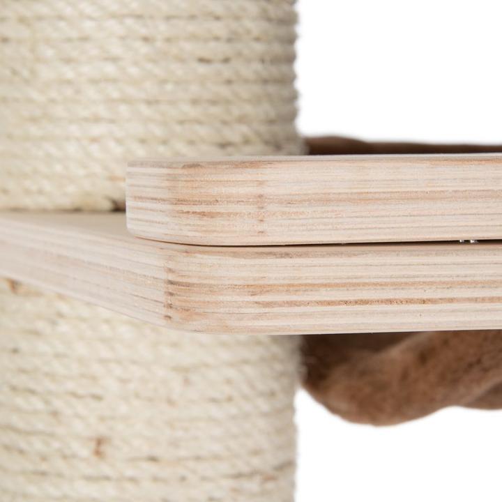Produktbild GeoP Katzenbaum Deckenspanner Natural Paradise XL (Dunkelbraun)