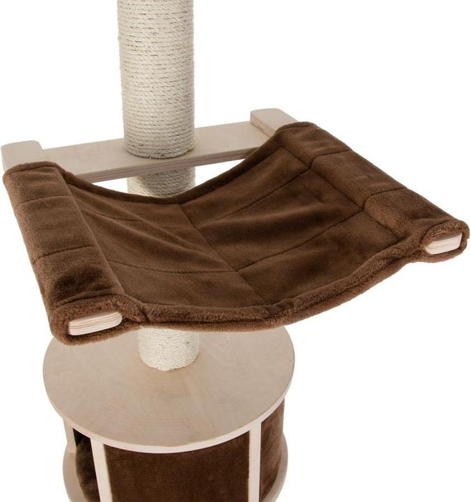 Produktbild GeoP Katzenbaum Deckenspanner Natural Paradise XL (Dunkelbraun)