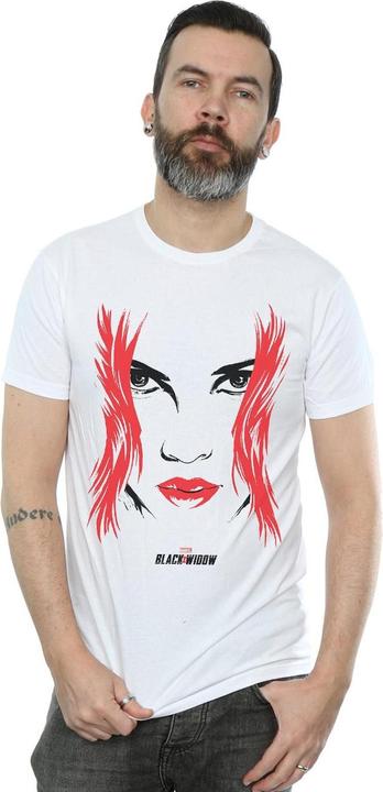 Immagine prodotto Black Widow Movie Close-Up Maglietta Uomo (4XL)