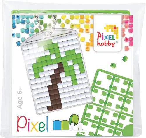 Actual product image Pixelhobby Pixel medallion set palm tree