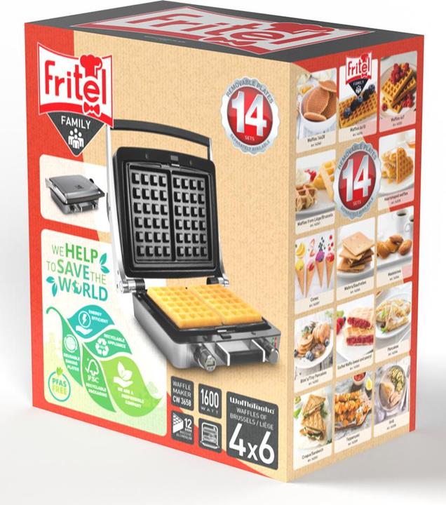 Actual product image Fritel WaffleTastic