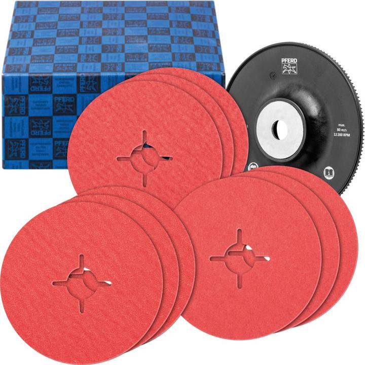 Actual product image Pferd Fiber sander set Fs 125-22 Premium