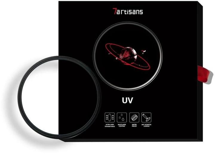 Actual product image 7artisans Lens filter MRCUV - 77 mm (77 mm, UV filter)