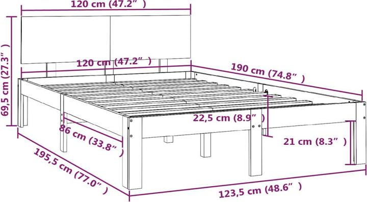 Immagine prodotto VidaXL Primula (120 x 190 cm)