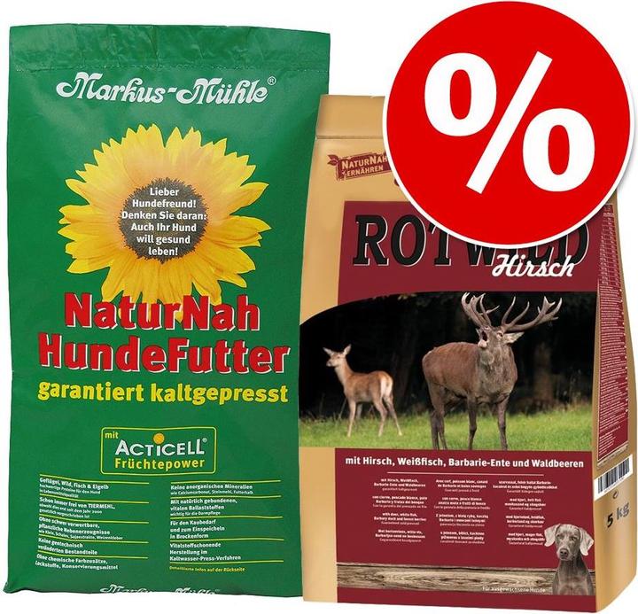 Image du produit Markus Mühle Mix : NaturNah & cerf rouge (Adulte, 2 pcs, 5000 g)