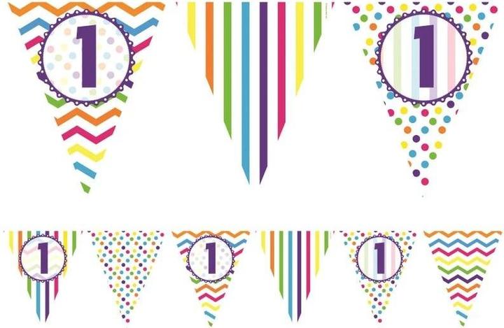 Immagine prodotto Creative Party Bannière de 1er anniversaire en papier