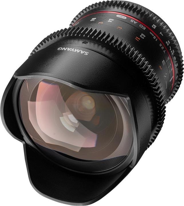 Image du produit Samyang 16mm T2.6 Canon EF (Canon EF, Plein format, APS-C / DX)