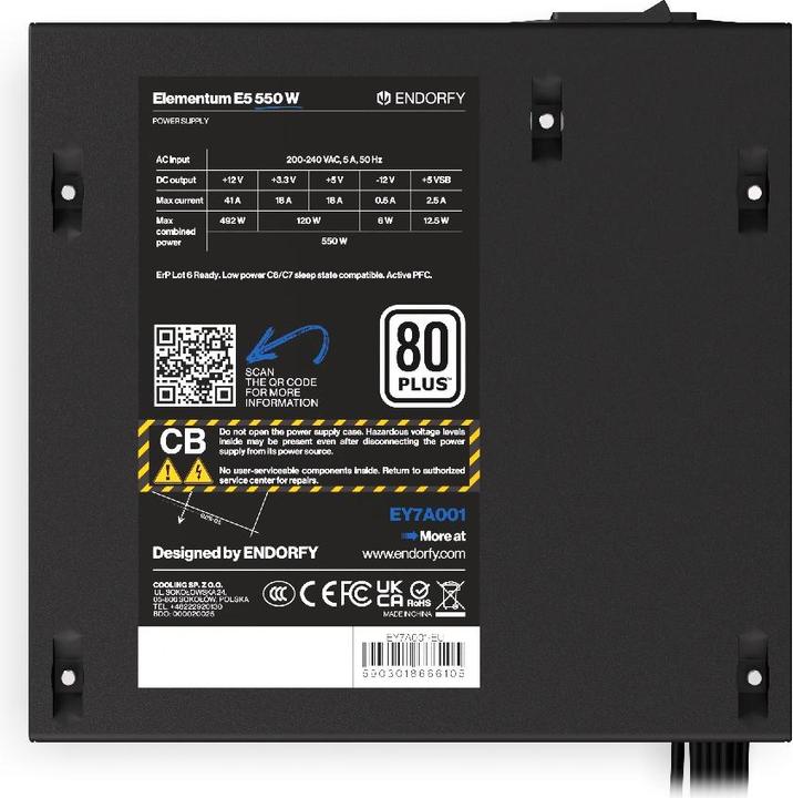 Produktbild Endorfy Elementum E5 (450 W)