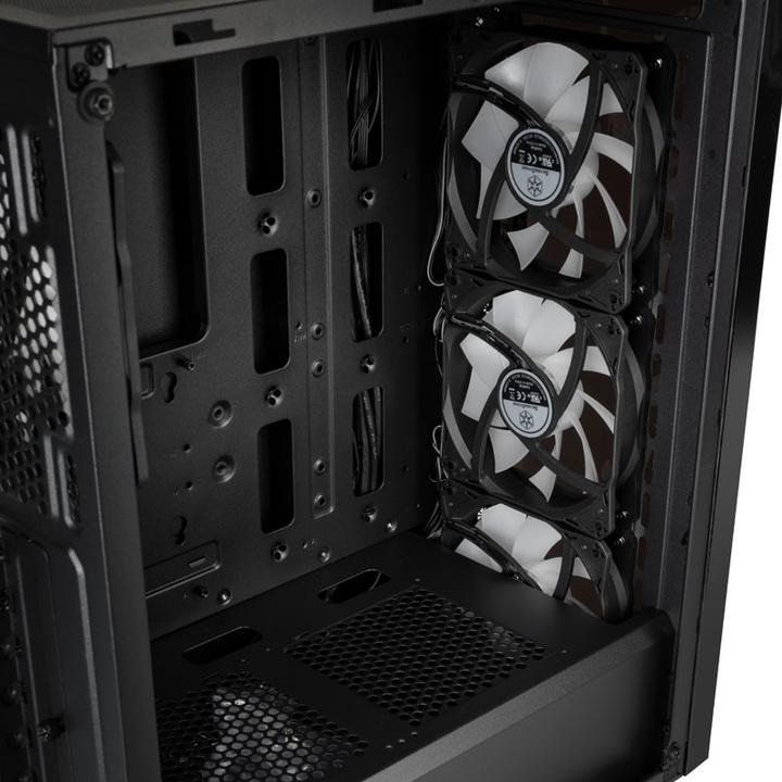 Actual product image Silverstone Fara B1 Pro Midi Tower, ARGB, Tempered Glass (ATX)