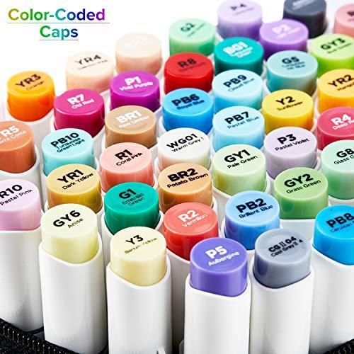 Immagine prodotto Ohuhu Set di marcatori a pennello (Multicolore, 48 x)