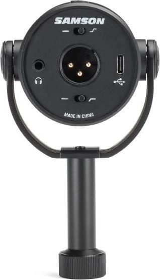 Actual product image Samson Q9U USB XLR microphone with table stand