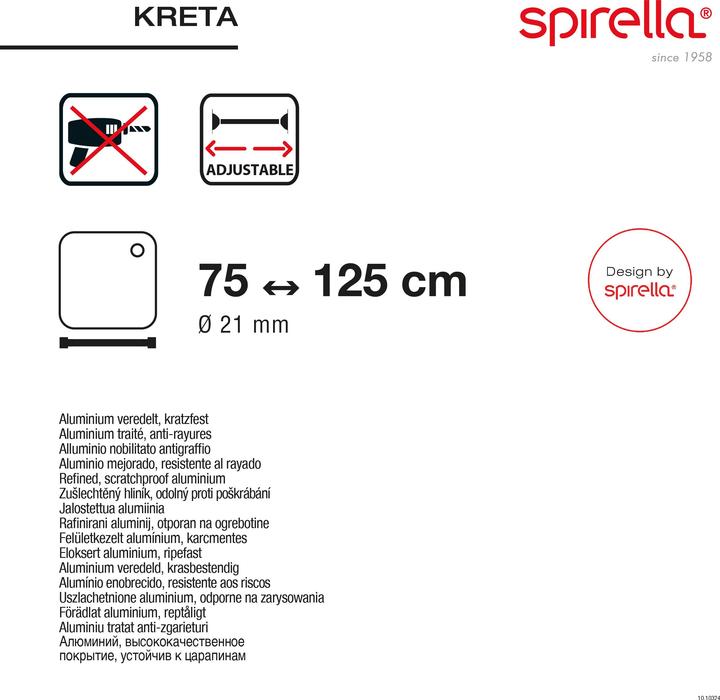 Actual product image spirella Kreta