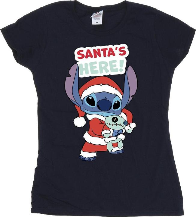 Disney Lilo & Stitch Santa's Here TShirt (L)