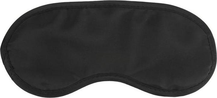 Immagine prodotto JTI Maschera per dormire con cinghie elastiche, nera (Maschera sonno)