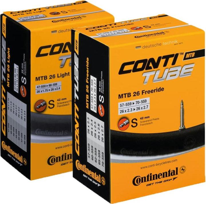Image du produit Continental MTB Freeride (Presta (SV), 26", 42 mm)