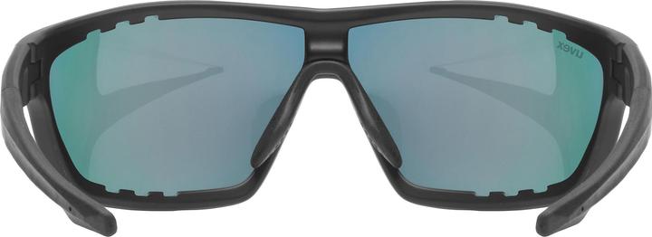 Actual product image Uvex Sports sportstyle 706 (Matt black, Mirror Blue)