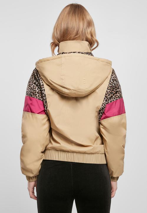 Actual product image Urban Classics Ladies AOP Mixed Pull Over Jacket (5XL)