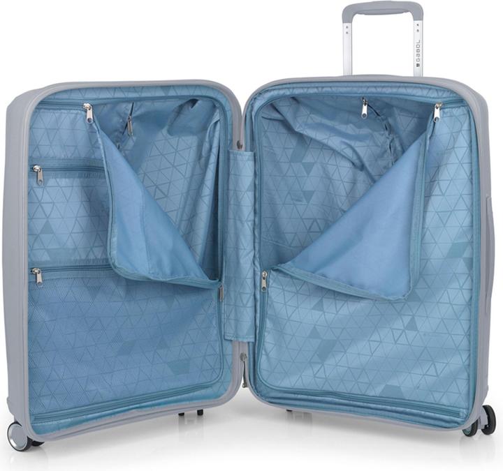 Actual product image Gabol Queens 4-wheel suitcase set 2-piece with expansion fold (114 l)