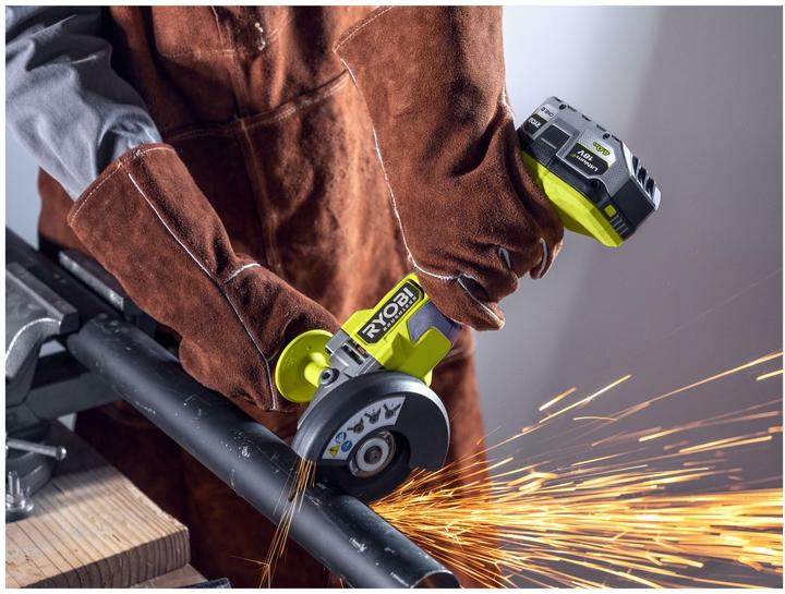 Produktbild Ryobi Akku-Winkelschleifer RAG18BL-0 (125 mm)