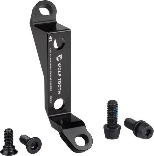 Wolf Tooth Scheibenbremsadapter von Post Mount auf Flat Mount