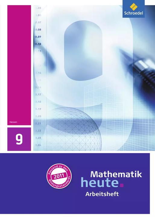 Produktbild Mathematik heute 9. Arbeitsheft mit Lösungen. Hessen (Deutsch, Heinz Griesel, Helmut Postel, Rudolf Vom Hofe, 2014)