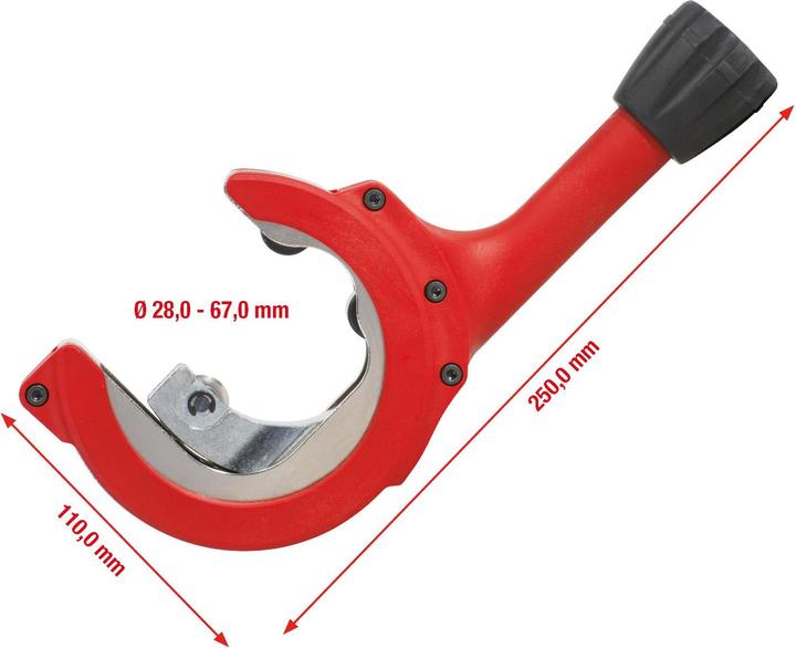 Produktbild KS Tools Ratschen-Rohrabschneider (250 mm)