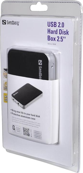 Actual product image Sandberg USB 2.0 Hard Disk Box SATA (2.5")