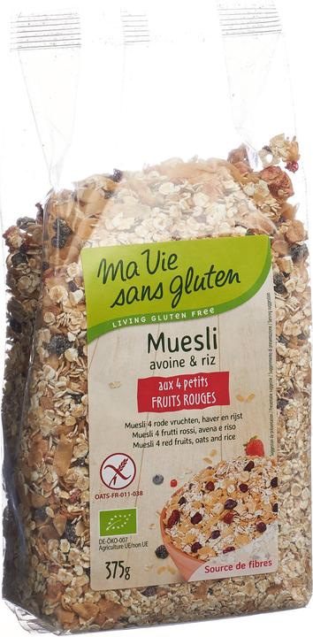 Immagine prodotto Ma vie sans Gluten Muesli 4 frutti rossi (375 g)