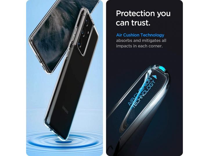 Immagine prodotto Screenguard Custodia trasparente in TPU ultra flessibile per Samsung Galaxy S21 (Samsung Galaxy S21 Ultra)
