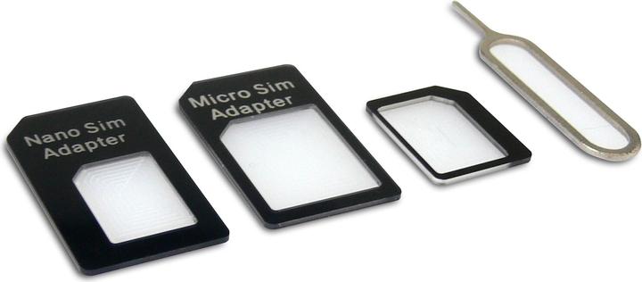 Actual product image Sandberg SIM Adapter Kit 4in1
