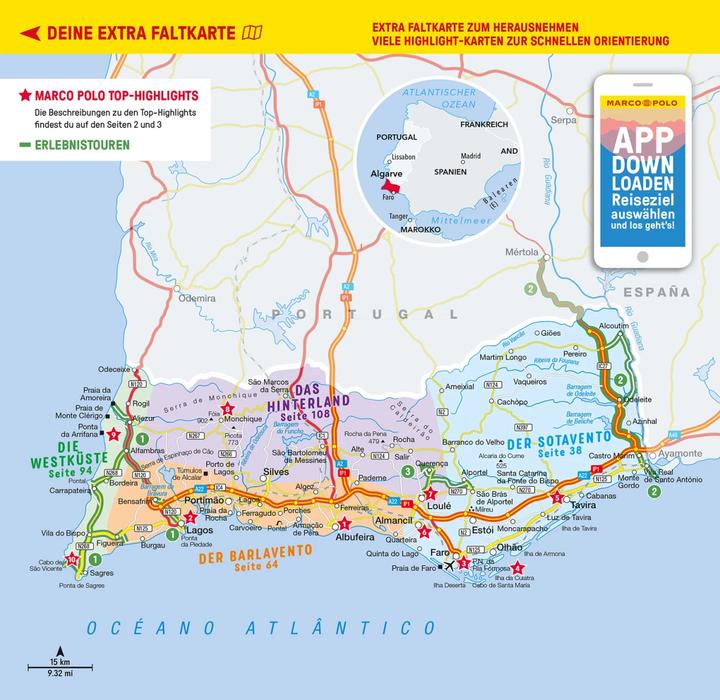 Produktbild Reiseführer Algarve (Deutsch, Sara Lier, Rolf Osang, 2023)
