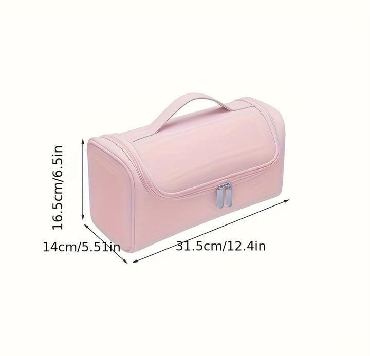 Produktbild Only-Bags.Store Multifunktionale Kosmetiktasche für Haartrockner, Lockenstab, Styling-Tools - PU-Material