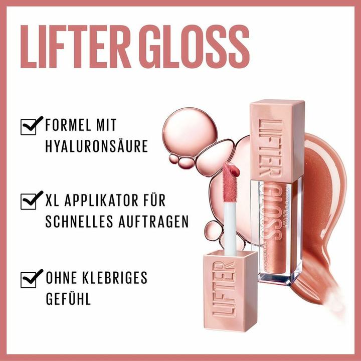 Actual product image Maybelline New York Lifter Gloss 006 Reef (6 Reef)