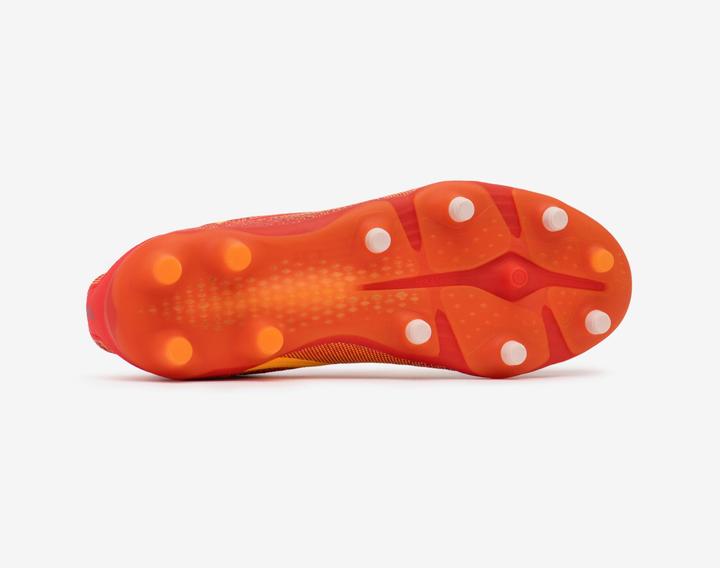 Image du produit Kipsta Chaussures de football enfant a lacets viralto iii fg rouges (35)