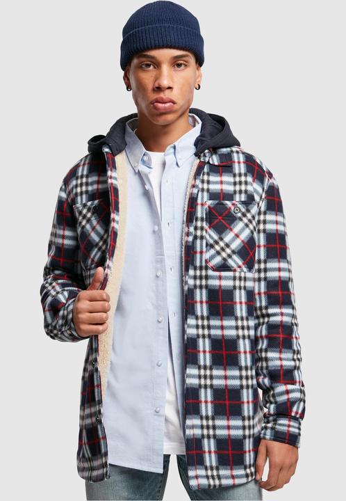 Image du produit Urban Classics Hooded Polar Fleece Overshirt (S)