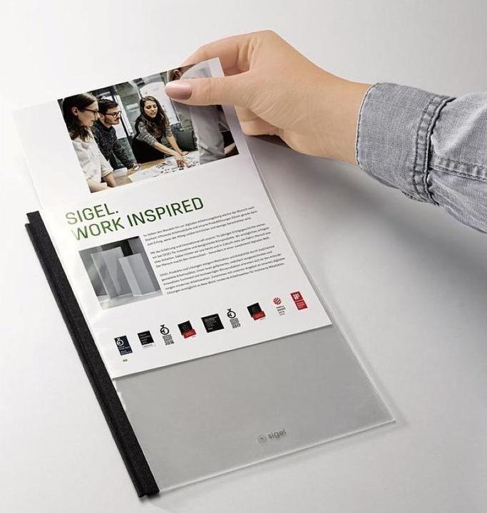 Productafbeelding Sigel Conceptum flex A5 transparante verdeler, 5 stuks. (A5, 1 x)