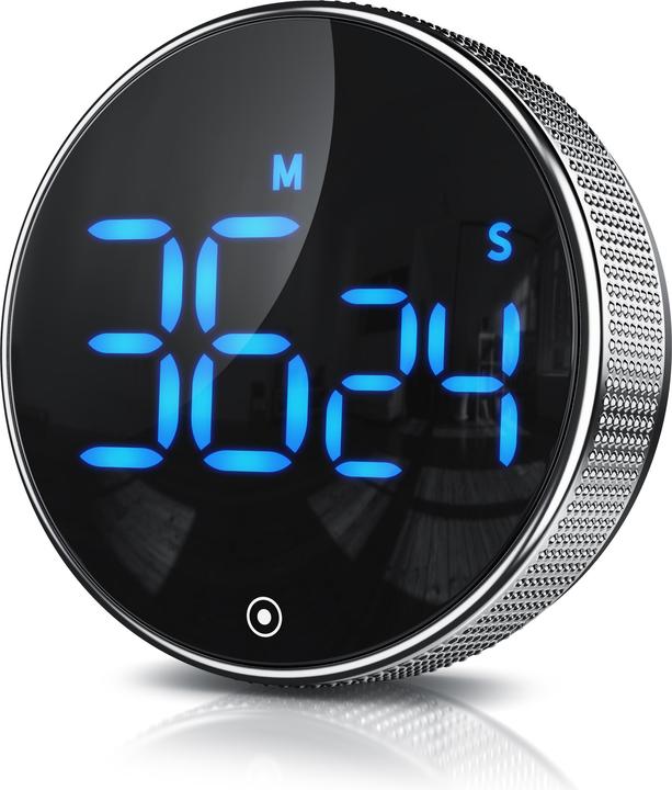 Bearware Küchentimer digital, Küchenwecker, Eieruhr, Countdown, Display, magnetisch, Kurzzeitimer, Küchenuhr