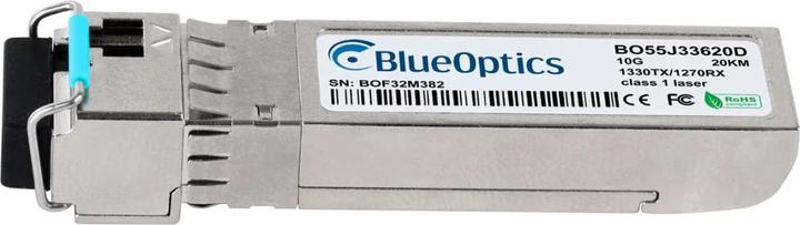 Produktbild BlueOptics Extreme Networks 10GB-BX10-U-20 kompatibler SFP+ BO55J27620D