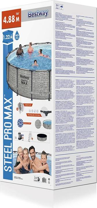 Produktbild Bestway Steel Pro Max Pool Set (Ø 488 x 122 cm)