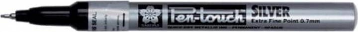 Produktbild Sakura Lackmarker Pen-Touch 0.7 mm, extrafein, Silber (Schwarz, Silber, 0.70 mm, 1 x)