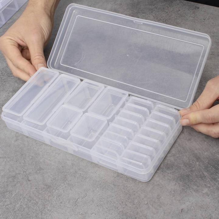 Actual product image Quadrios 23SA085 Assortment box (L x W x H) 27 x 11.8 x 4.5 cm No. of compartments: