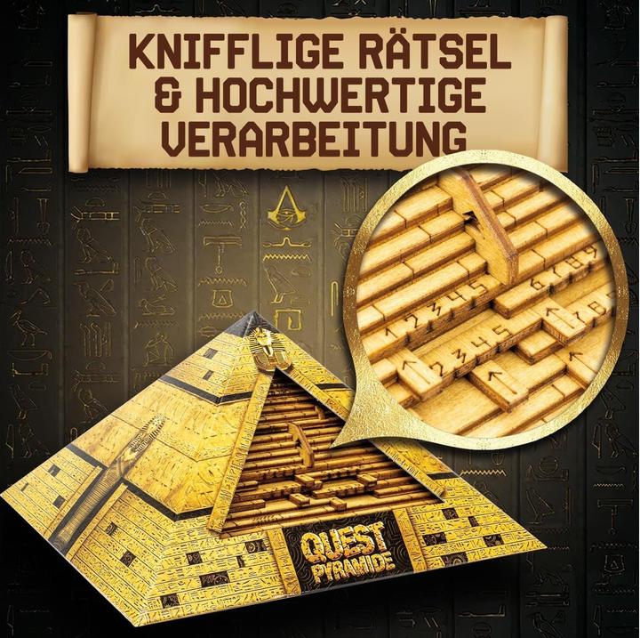 Actual product image Escape Welt Quest Pyramid (German, French, Italian, English)