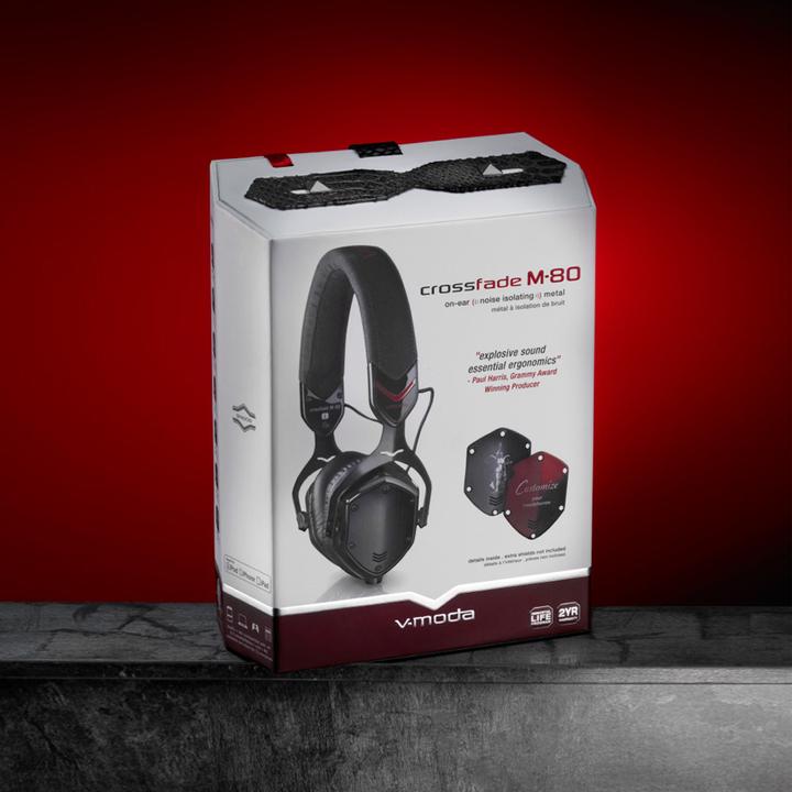 Produktbild V-Moda Crossfade M-80 Shadow (Kabelgebunden)